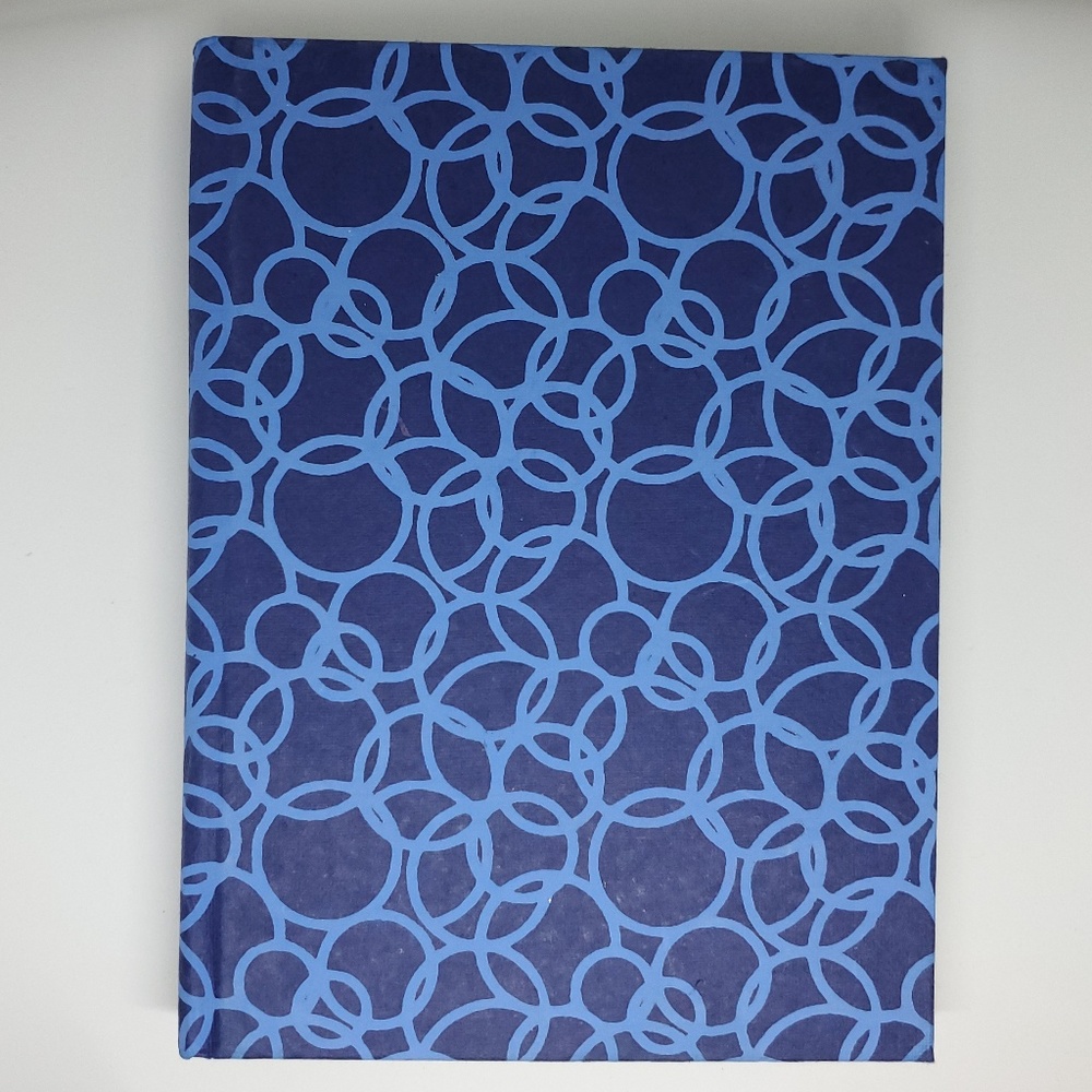 Recycled Cotton Journal in Blue -6"x8"